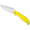 Spyderco 2024 Spyderco Reveal 14, Stretch 2 Xl Salt Yellow Lightweight, Plain Edge SPY-C258PYL - alternate 3